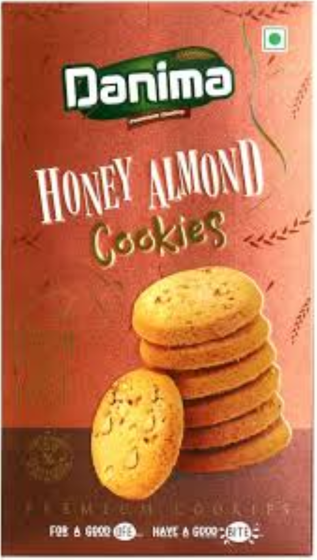 DANIMA HONEY ALMOND COOKIES 250GM